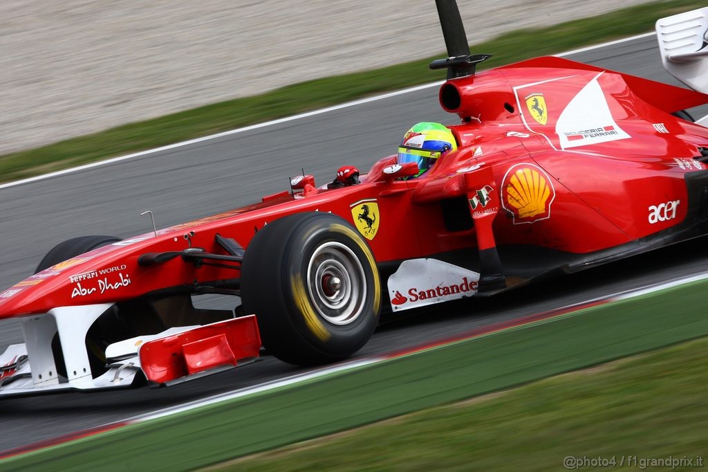 Barcelona Test Febbraio 2011, 20.02.2011- Felipe Massa (BRA), Ferrari, F-150 Italia 