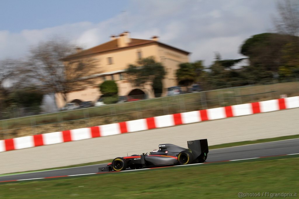 Barcelona Test Febbraio 2011, 20.02.2011- Giorgio Mondini (SUI), Test Driver, Hispania Racing F1 Team, HRT  