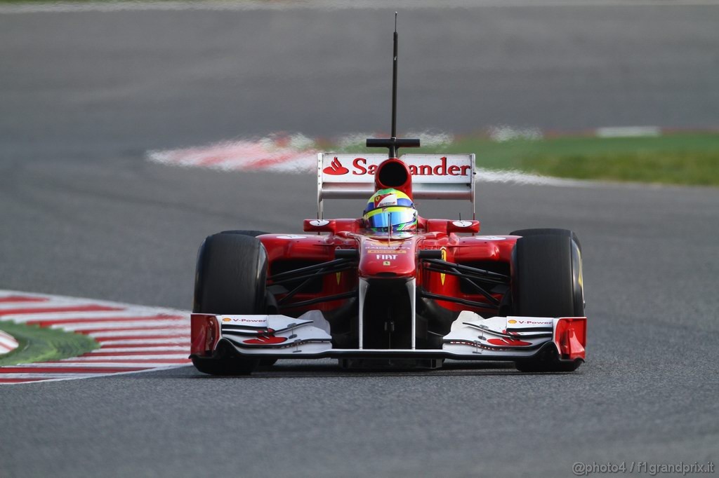 Barcelona Test Febbraio 2011, 20.02.2011- Felipe Massa (BRA), Ferrari, F-150 Italia 