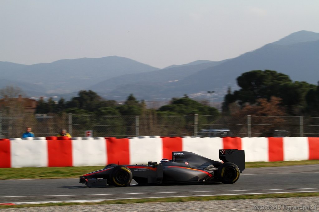 Barcelona Test Febbraio 2011, 20.02.2011- Giorgio Mondini (SUI), Test Driver, Hispania Racing F1 Team, HRT  