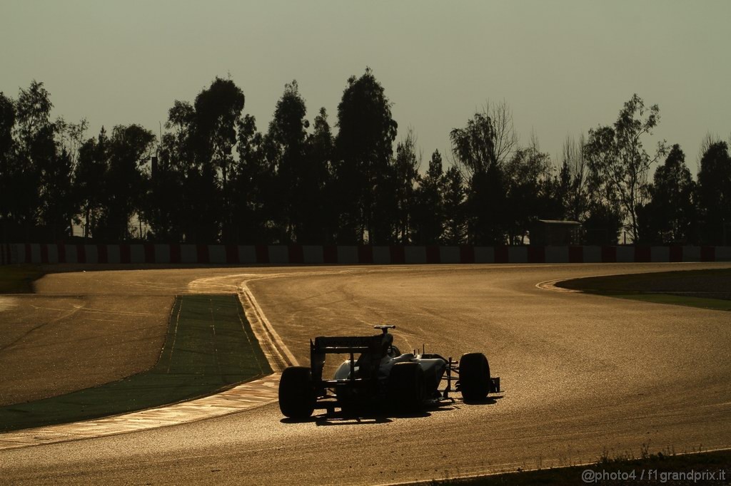 Barcelona Test Febbraio 2011, 20.02.2011- Pastor Maldonado (VEN), Williams FW33 