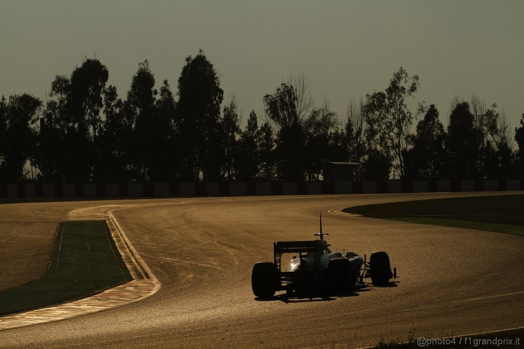 Barcelona Test Febbraio 2011, 20.02.2011- Sergio Pérez (MEX), Sauber F1 Team C30 