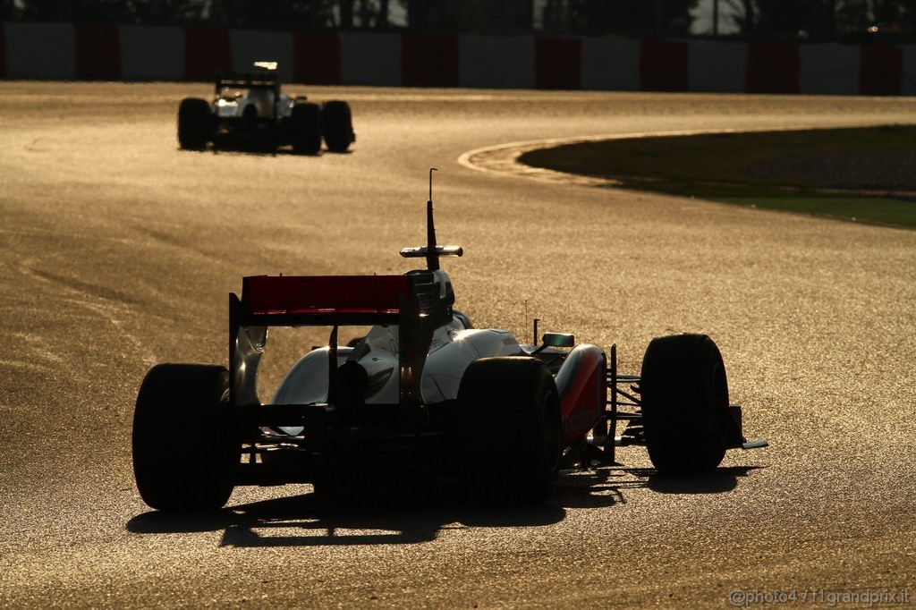 Barcelona Test Febbraio 2011, 20.02.2011- Lewis Hamilton (GBR), McLaren  Mercedes, MP4-26 