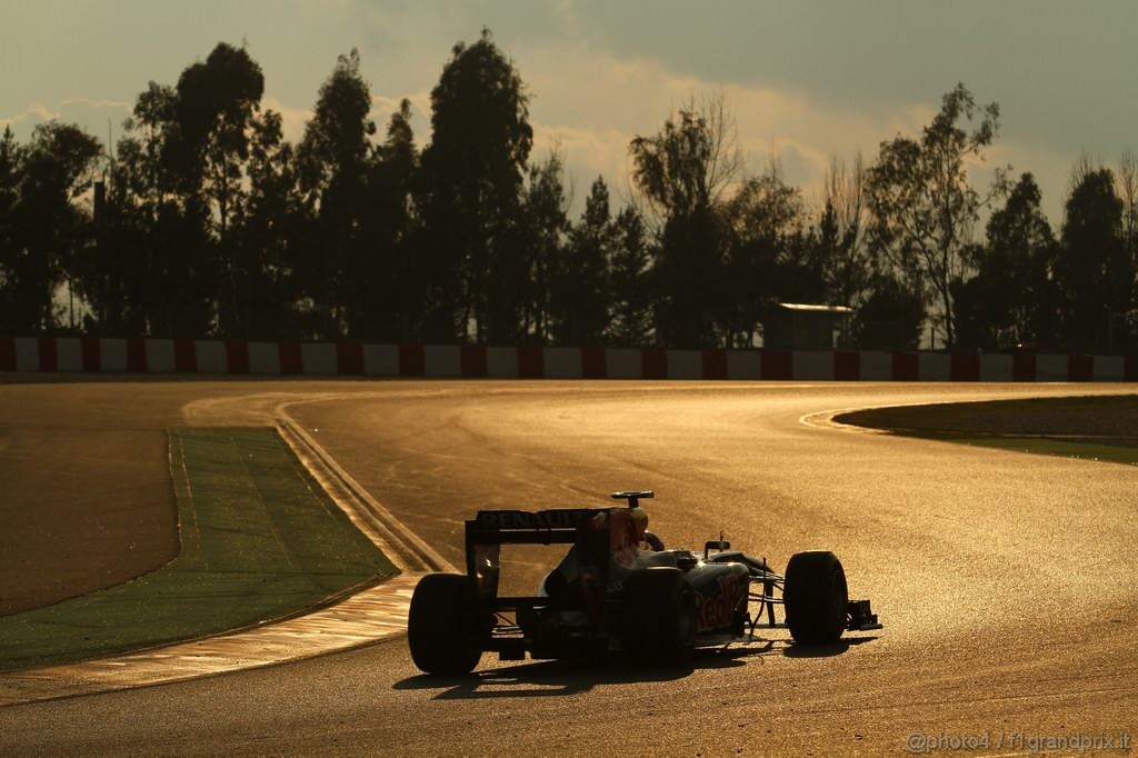 Barcelona Test Febbraio 2011, 20.02.2011- Mark Webber (AUS), Red Bull Racing, RB7 