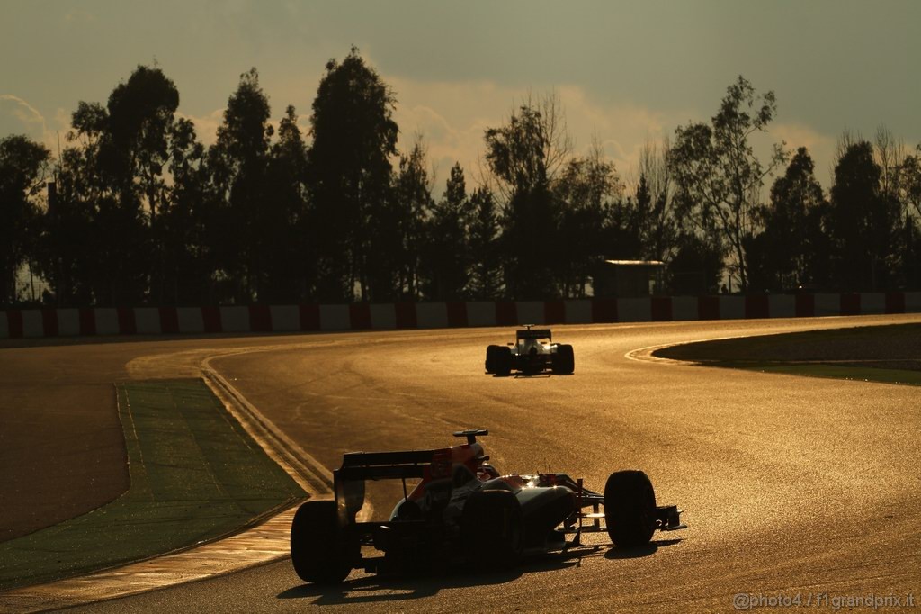 Barcelona Test Febbraio 2011, 20.02.2011- Timo Glock (GER), Marussia Virgin Racing VR-02 