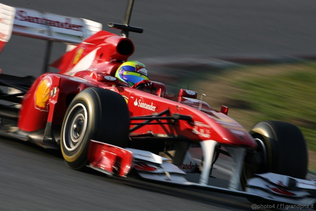 Barcelona Test Febbraio 2011, 20.02.2011- Felipe Massa (BRA), Ferrari, F-150 Italia 