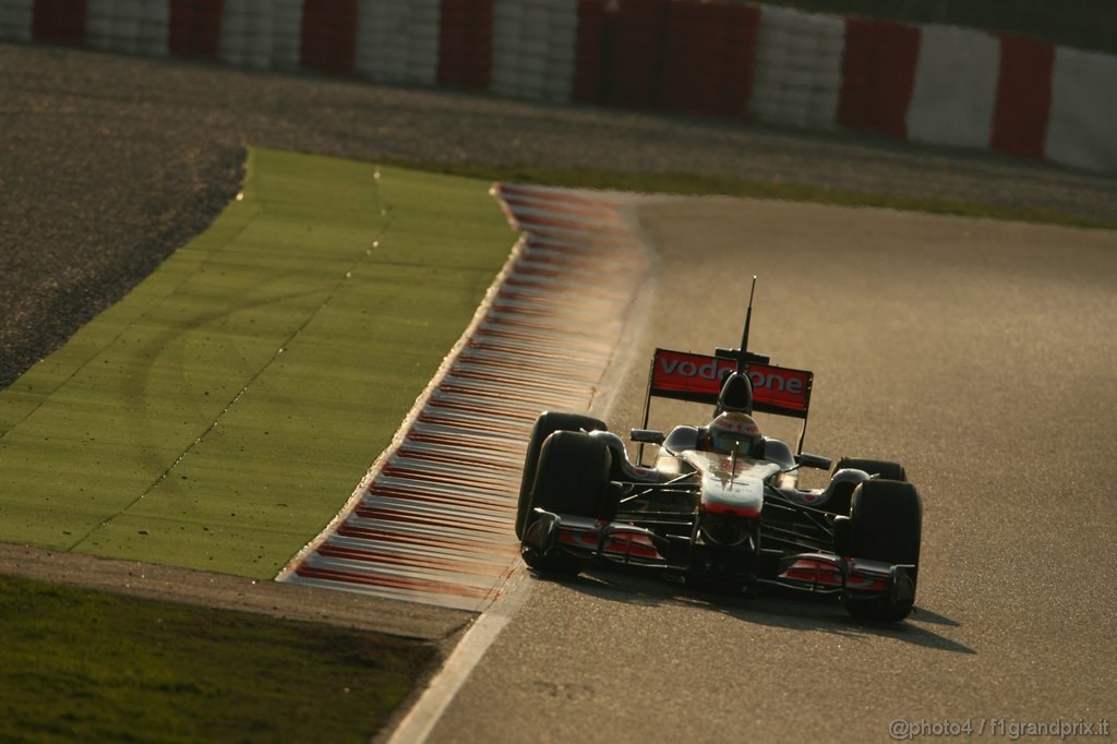 Barcelona Test Febbraio 2011, 20.02.2011- Lewis Hamilton (GBR), McLaren  Mercedes, MP4-26 