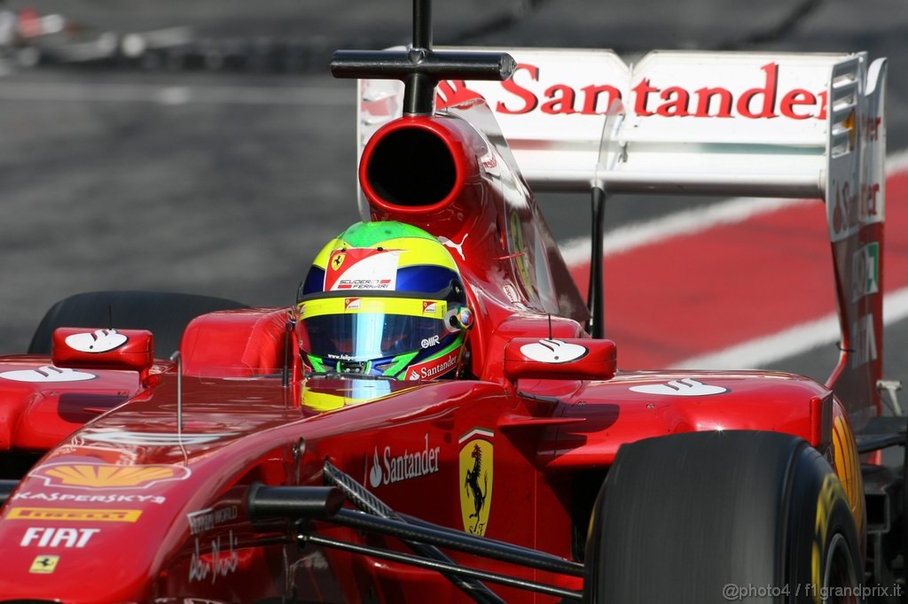 Barcelona Test Febbraio 2011, 20.02.2011- Felipe Massa (BRA), Ferrari, F-150 Italia 