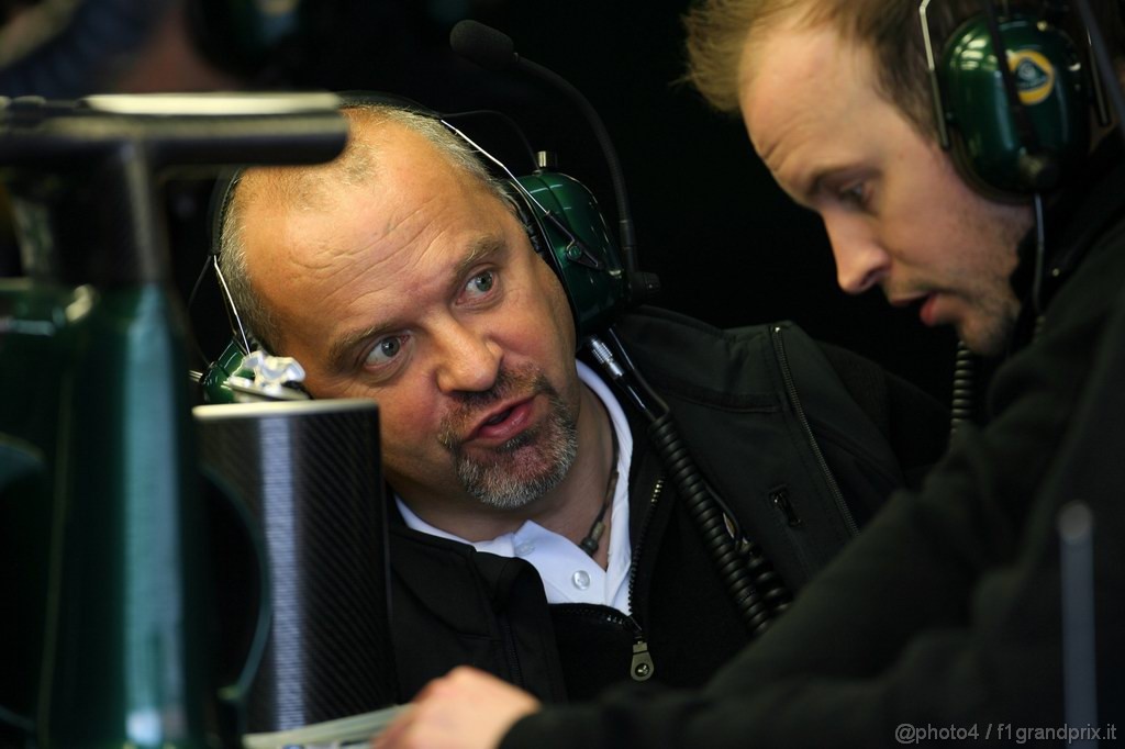 Barcelona Test Febbraio 2011, 20.02.2011- Mike Gascoyne (GBR), Lotus F1 Team, Chief Technical Officer 