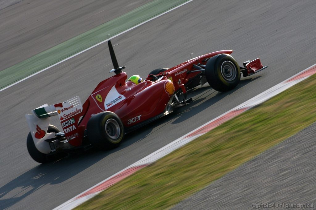 Barcelona Test Febbraio 2011, 20.02.2011- Felipe Massa (BRA), Ferrari, F-150 Italia 