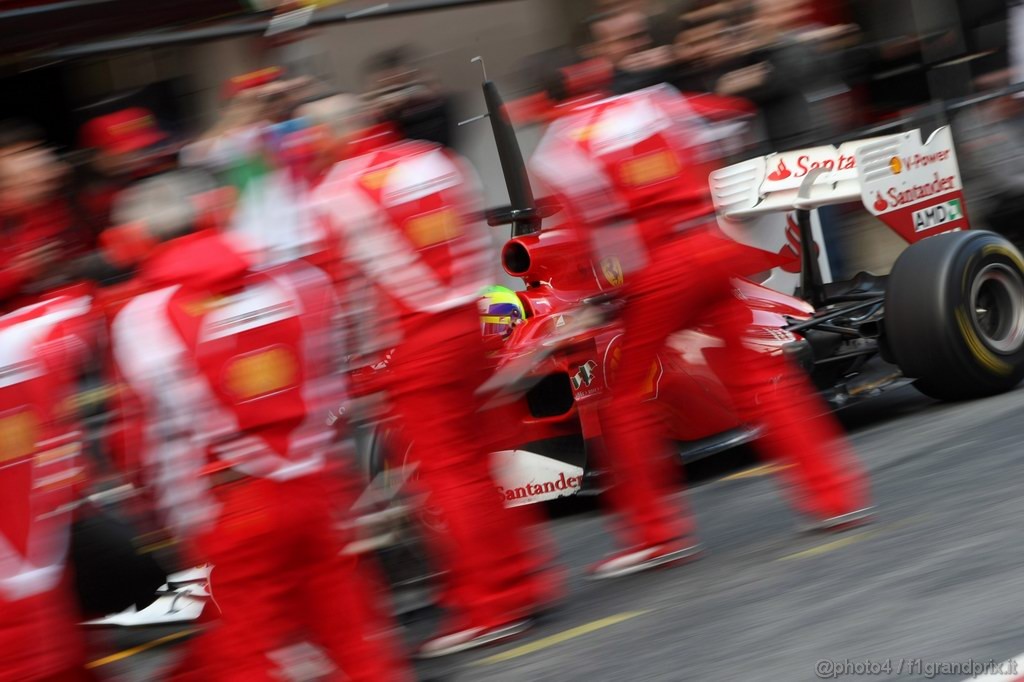 Barcelona Test Febbraio 2011, 20.02.2011- Felipe Massa (BRA), Ferrari, F-150 Italia 