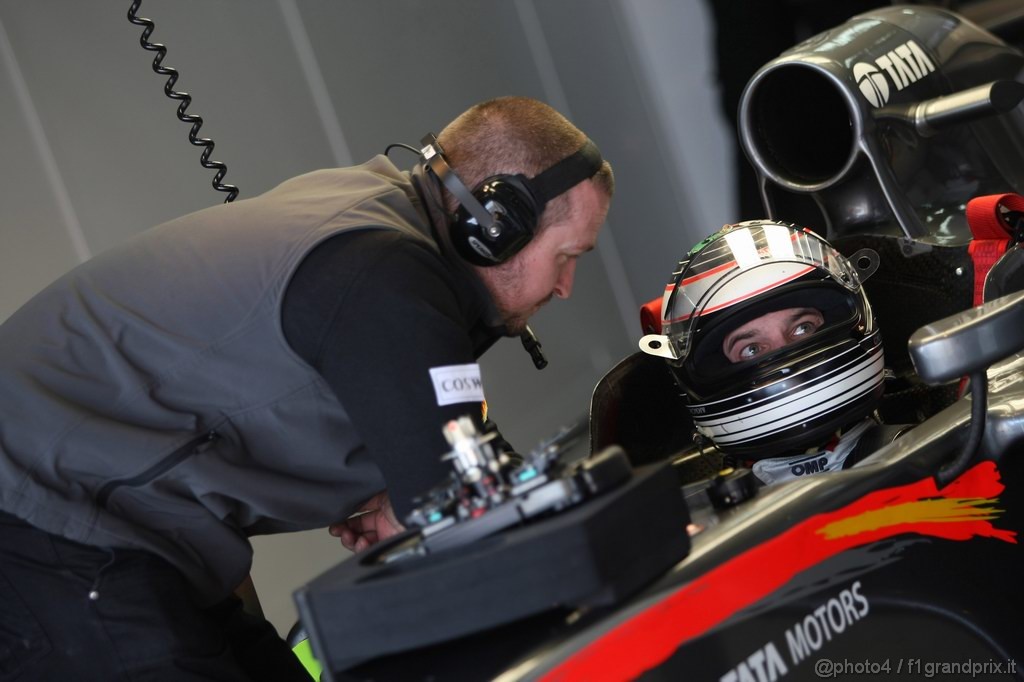 Barcelona Test Febbraio 2011, 20.02.2011- Giorgio Mondini (SUI), Hispania Racing F1 Team, HRT  