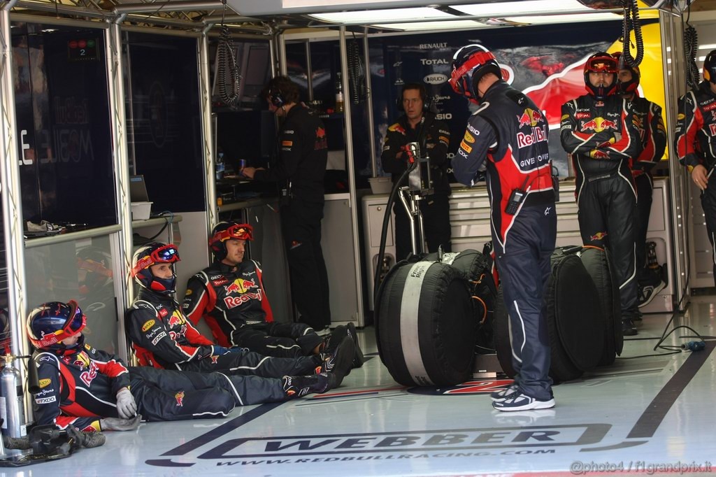 Barcelona Test Febbraio 2011, 20.02.2011- Red Bull Racing