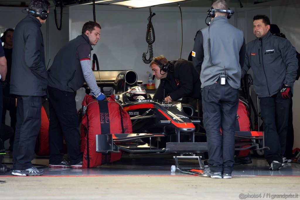 Barcelona Test Febbraio 2011, 20.02.2011- Giorgio Mondini (SUI),Test Driver, Hispania Racing F1 Team, HRT  