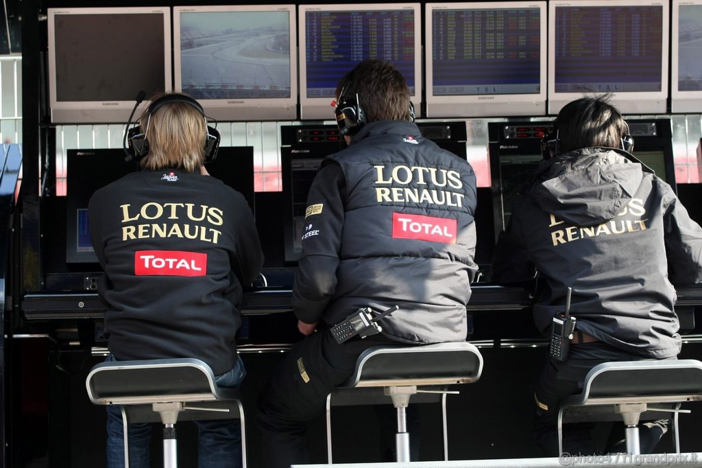 Barcelona Test Febbraio 2011, 20.02.2011- Lotus Renault GP, R31 