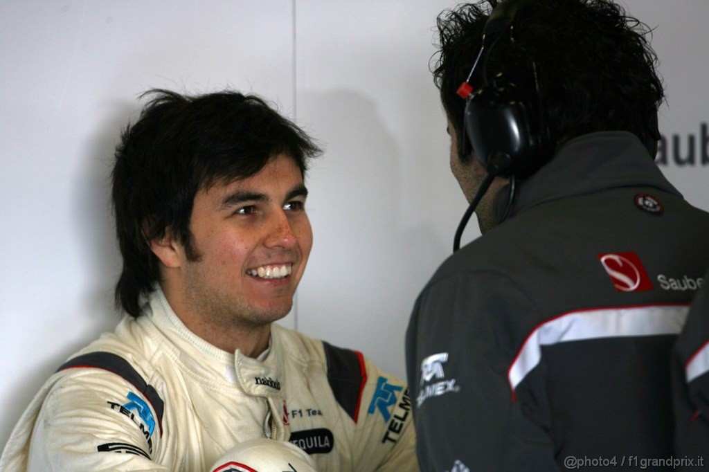 Barcelona Test Febbraio 2011, 21.02.2011- Sergio Pérez (MEX), Sauber F1 Team C30 