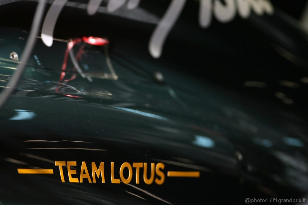 Barcelona Test Febbraio 2011, 21.02.2011- Team Lotus, TL11 