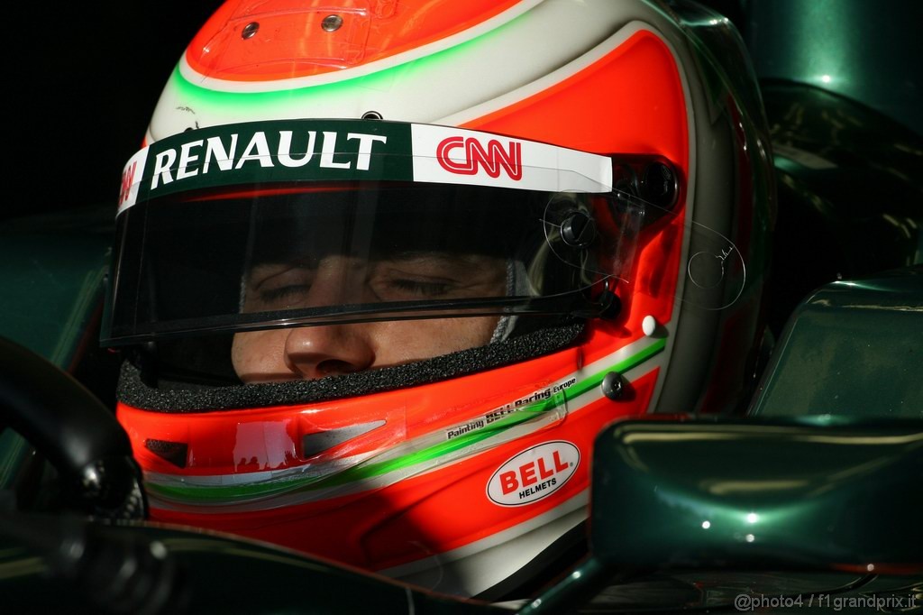 Barcelona Test Febbraio 2011, 21.02.2011- Jarno Trulli (ITA), Team Lotus, TL11 