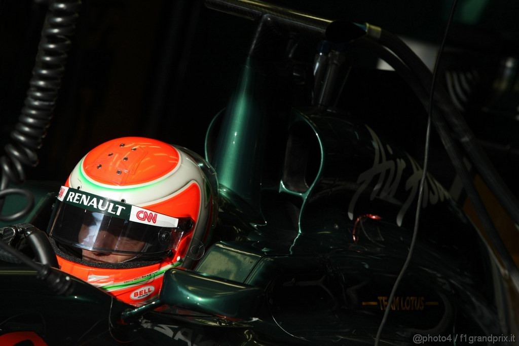 Barcelona Test Febbraio 2011, 21.02.2011- Jarno Trulli (ITA), Team Lotus, TL11 