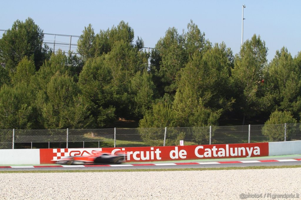 Barcelona Test Febbraio 2011, 21.02.2011- Jerome D'Ambrosio (BEL), Marussia Virgin Racing VR-02 