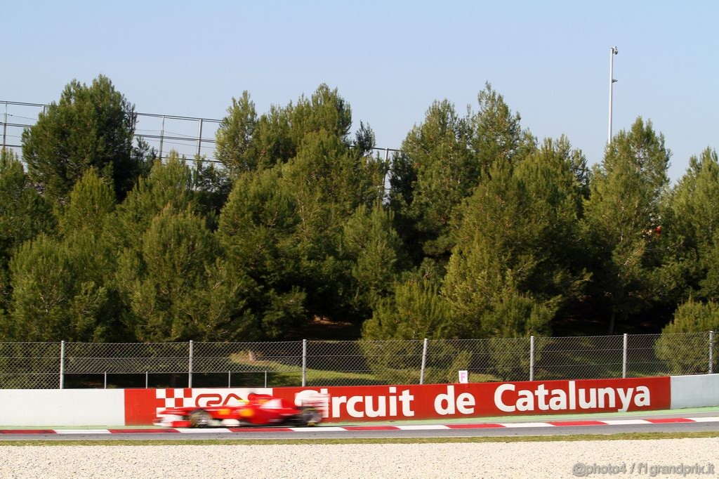 Barcelona Test Febbraio 2011, 21.02.2011- Felipe Massa (BRA), Ferrari, F-150 Italia 