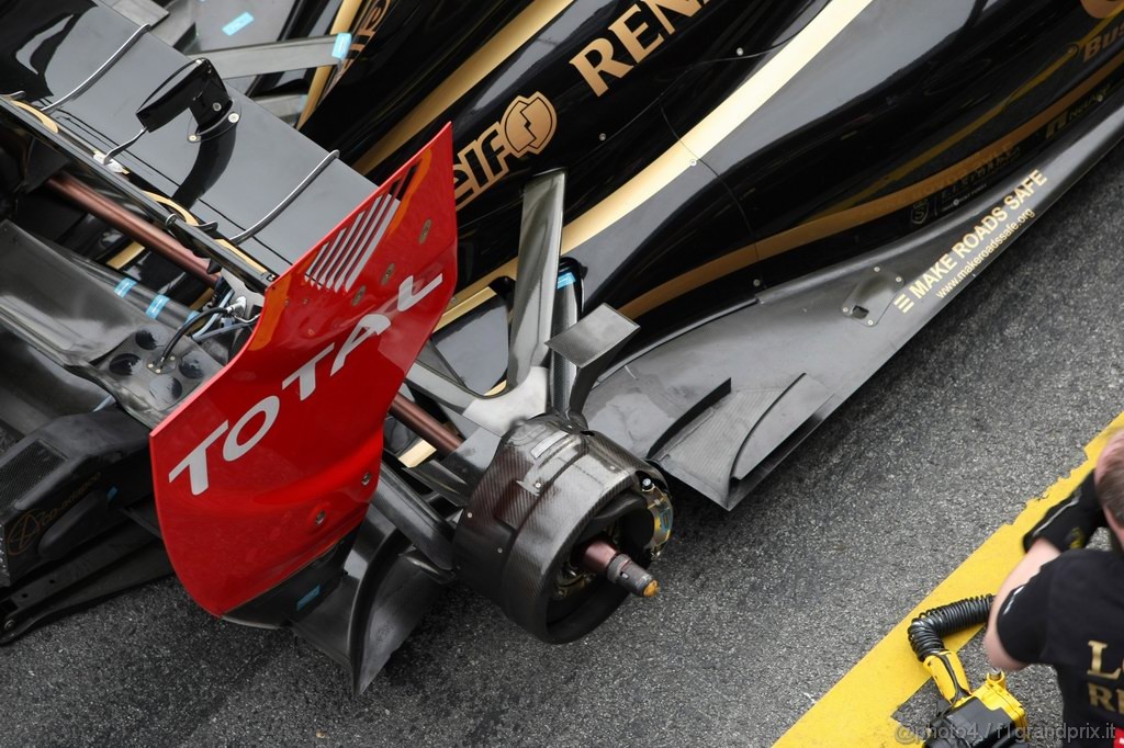 Barcelona Test Febbraio 2011, 21.02.2011 . Lotus Renault GP, R31 