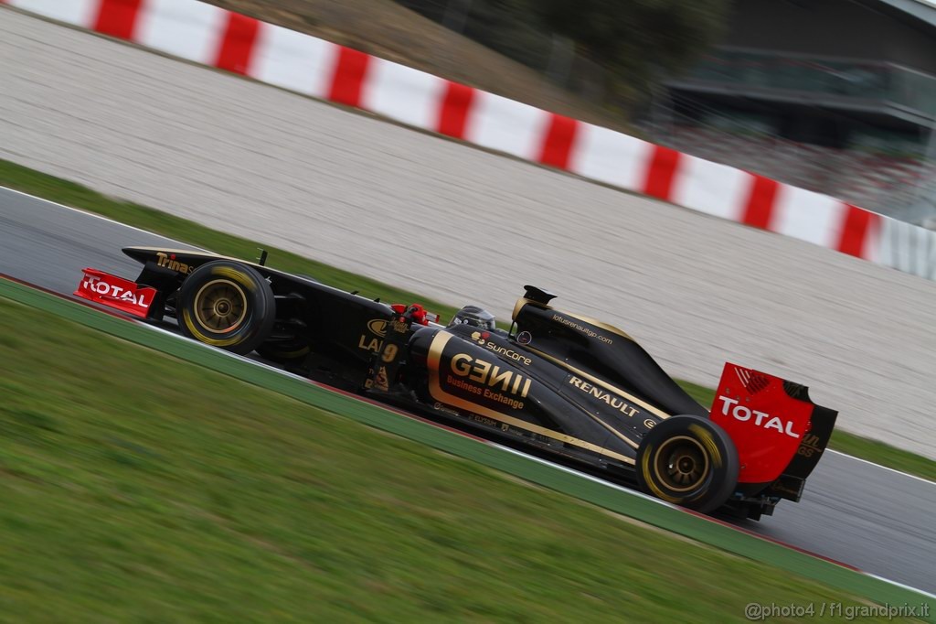 Barcelona Test Febbraio 2011, 21.02.2011- Nick Heidfeld (GER) Lotus Renault GP R31  