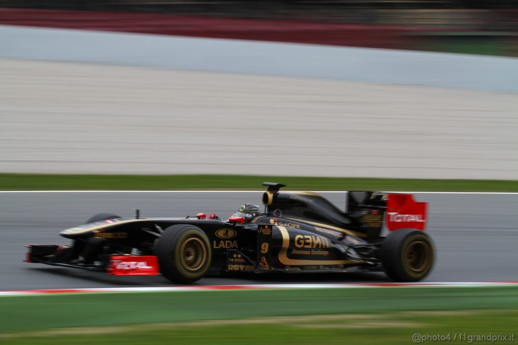 Barcelona Test Febbraio 2011, 21.02.2011- Nick Heidfeld (GER) Lotus Renault GP R31  