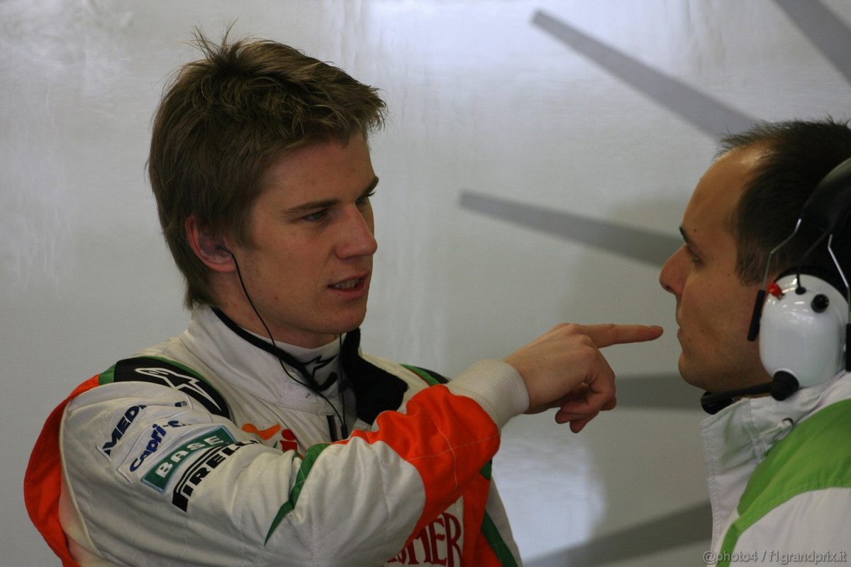 Barcelona Test Marzo 2011, 08.03.2011- Nico Hulkenberg (GER), Force India F1 Team, Test Driver 