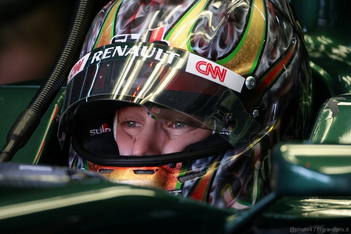 Barcelona Test Marzo 2011, 08.03.2011- Davide Valsecchi (ITA), Test Driver, Team Lotus, TL11  