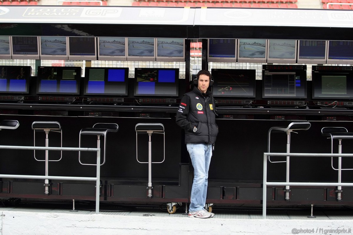 Barcelona Test Marzo 2011, 08.03.2011- Bruno Senna (BRA), Test Driver, Lotus Renault GP R31 