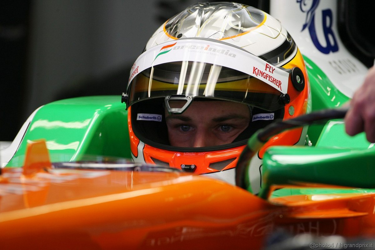 Barcelona Test Marzo 2011, 08.03.2011- Nico Hulkenberg (GER), Force India F1 Team, Test Driver 