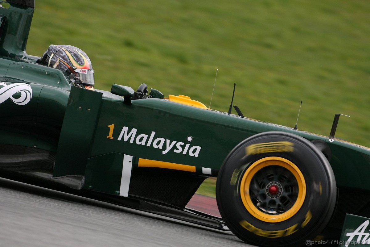 Barcelona Test Marzo 2011, 08.03.2011- Davide Valsecchi (ITA), Test Driver, Team Lotus, TL11  