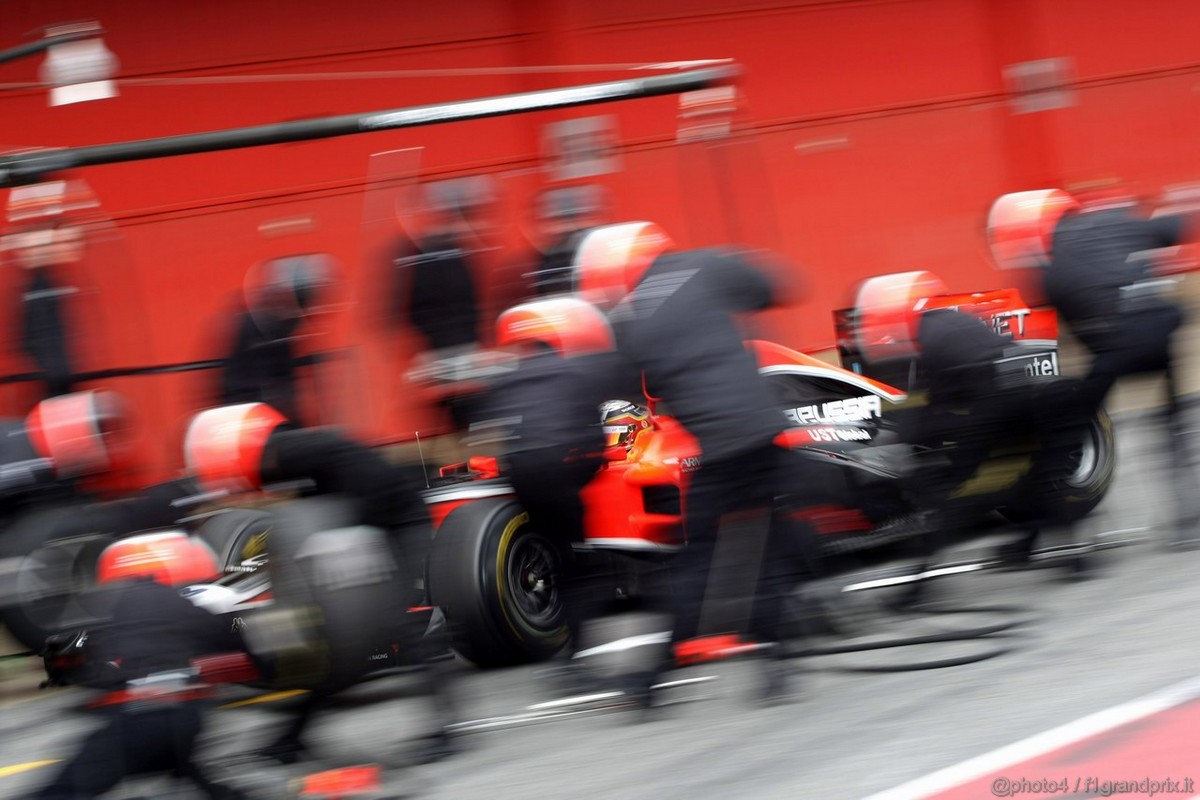 Barcelona Test Marzo 2011, 08.03.2011- Jerome D'Ambrosio (BEL), Marussia Virgin Racing VR-02 