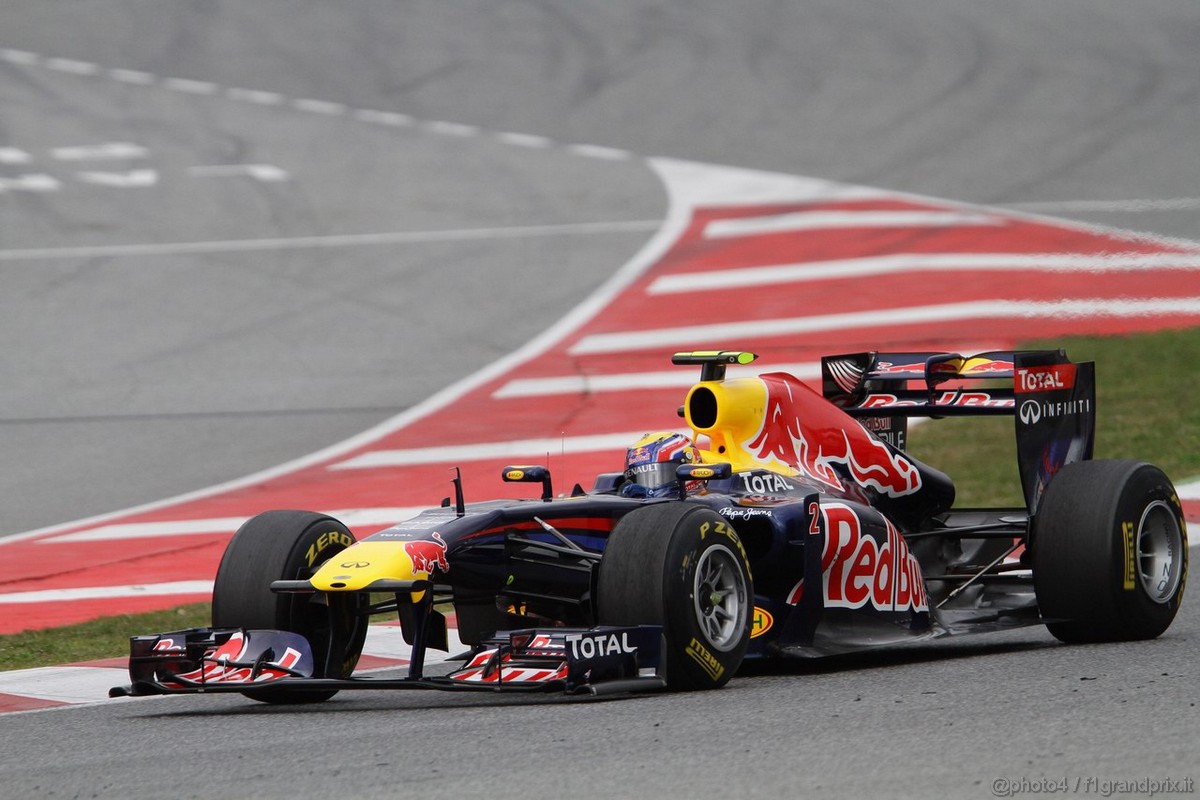 Barcelona Test Marzo 2011, 08.03.2011- Mark Webber (AUS), Red Bull Racing, RB7 
