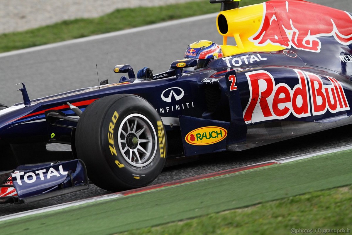 Barcelona Test Marzo 2011, 08.03.2011- Mark Webber (AUS), Red Bull Racing, RB7 