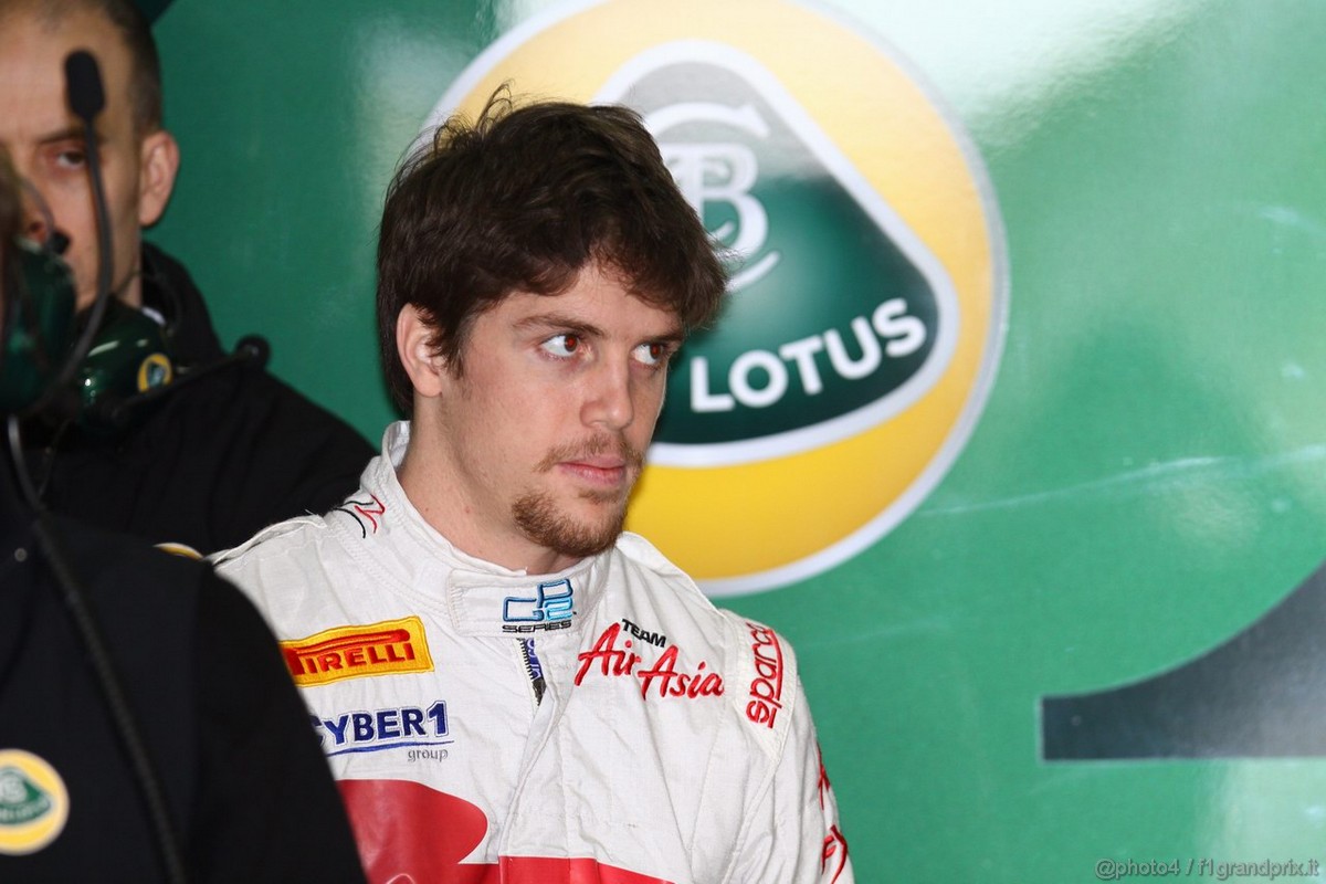 Barcelona Test Marzo 2011, 08.03.2011- Luiz Razia (BRA), Test Driver, Team Lotus, TL11  