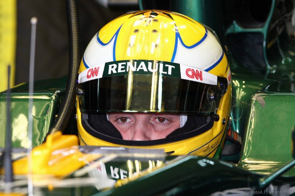 Barcelona Test Marzo 2011, 08.03.2011- Luiz Razia (BRA), Test Driver, Team Lotus, TL11  