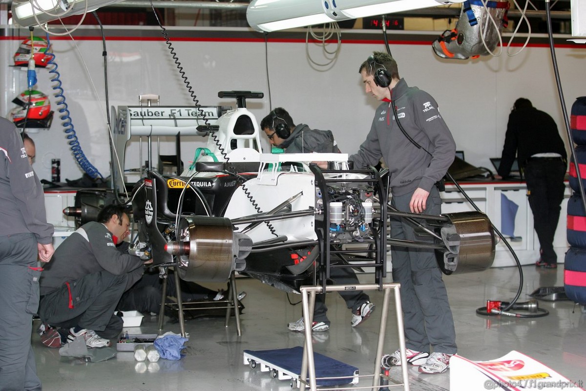 Barcelona Test Marzo 2011, 08.03.2011- Sauber F1 Team C30 