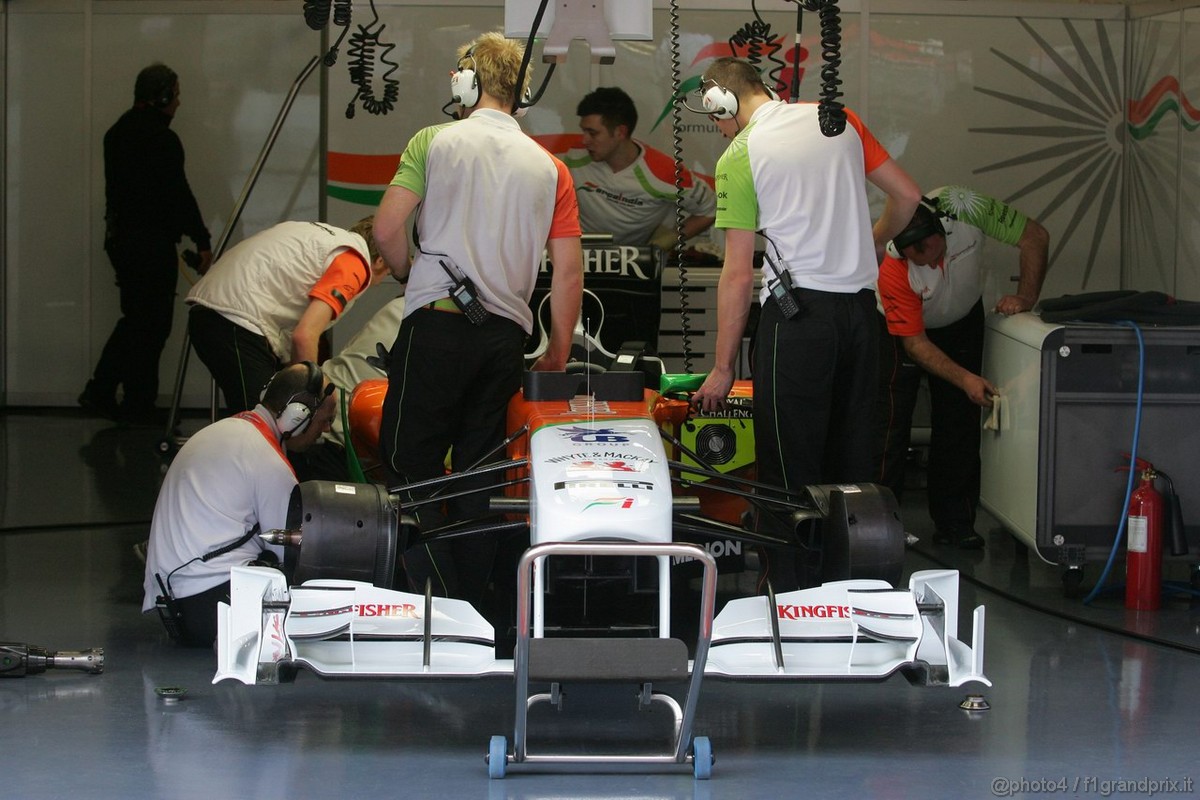 Barcelona Test Marzo 2011, 08.03.2011- Force India F1 Team, Test Driver 