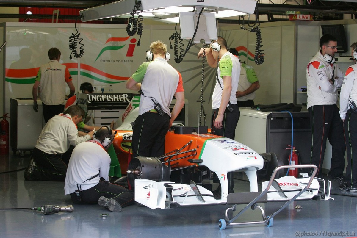 Barcelona Test Marzo 2011, 08.03.2011- Force India F1 Team, Test Driver 