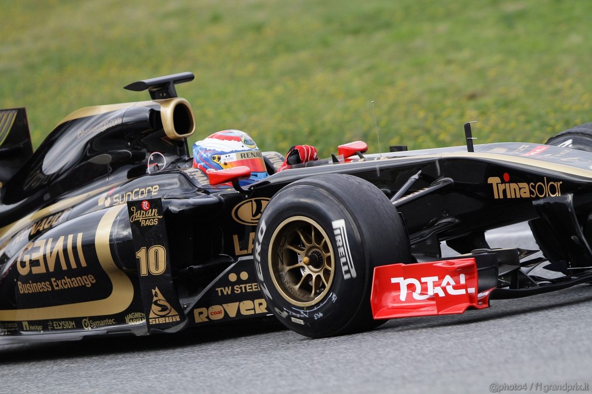 Barcelona Test Marzo 2011, 09.03.2011- Vitaly Petrov (RUS), Lotus Renault GP, R31 