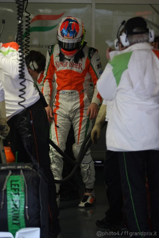 Barcelona Test Marzo 2011, 09.03.2011- Paul di Resta (GBR) Force India VJM04 