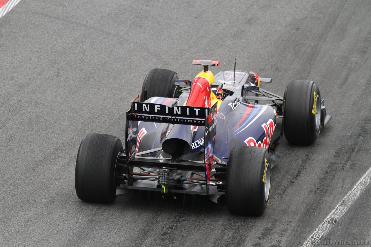 Barcelona Test Marzo 2011, 09.03.2011- Mark Webber (AUS), Red Bull Racing, RB7 