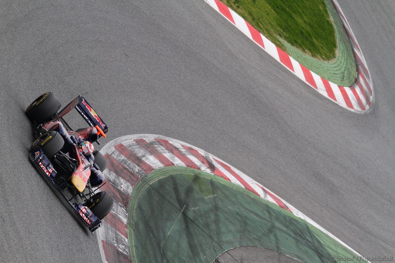Barcelona Test Marzo 2011, 09.03.2011- Sébastien Buemi (SUI), Scuderia Toro Rosso, STR6 
