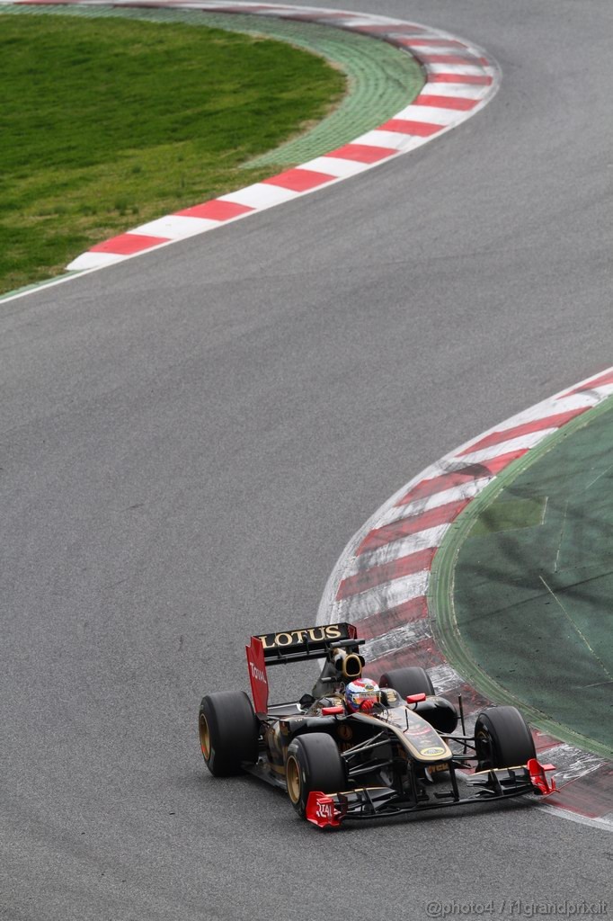 Barcelona Test Marzo 2011, 09.03.2011- Vitaly Petrov (RUS), Lotus Renault GP, R31 