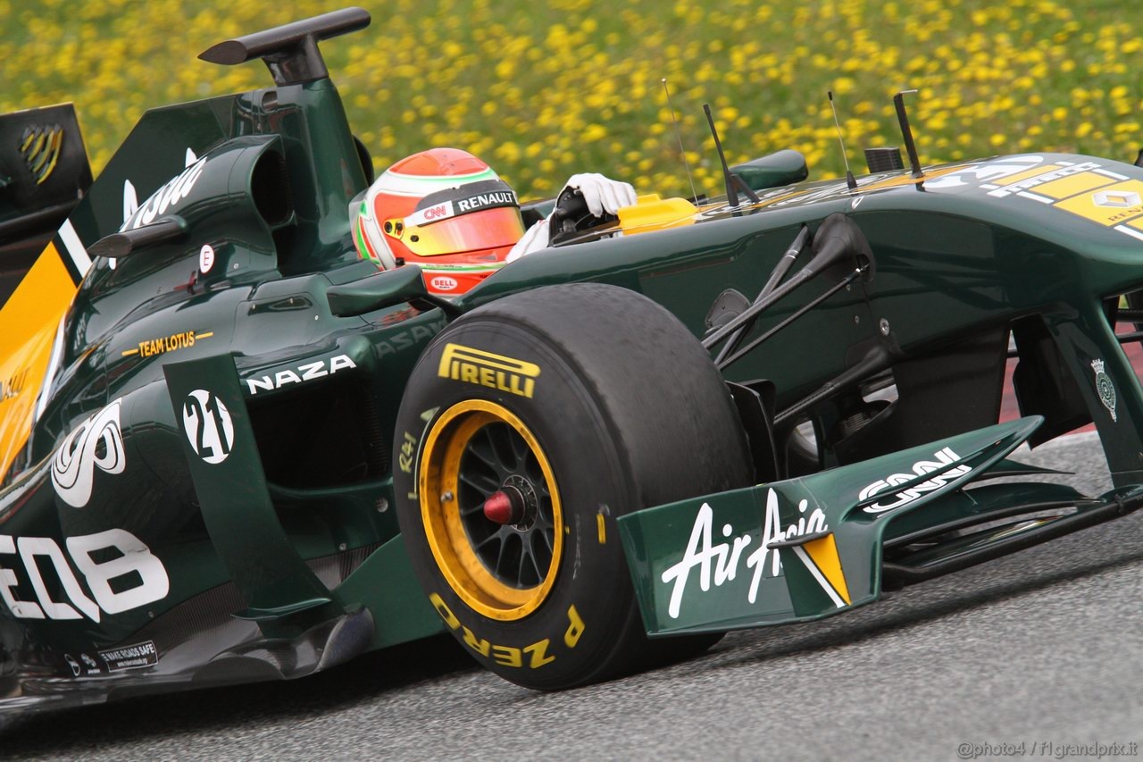 Barcelona Test Marzo 2011, 09.03.2011- Jarno Trulli (ITA), Team Lotus, TL11 