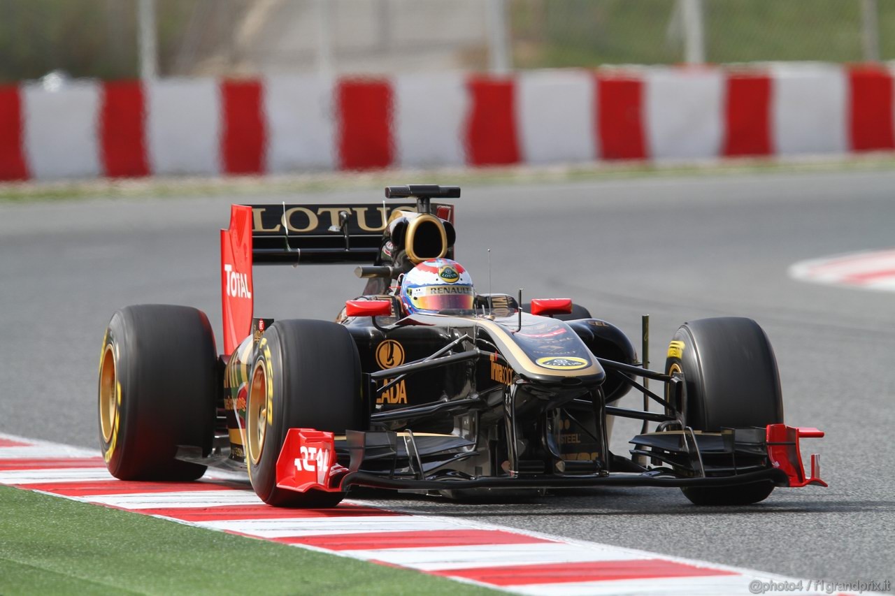 Barcelona Test Marzo 2011, 09.03.2011- Vitaly Petrov (RUS), Lotus Renault GP, R31 