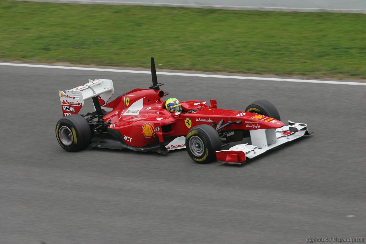 Barcelona Test Marzo 2011, 09.03.2011- Felipe Massa (BRA), Ferrari, F-150 Italia 