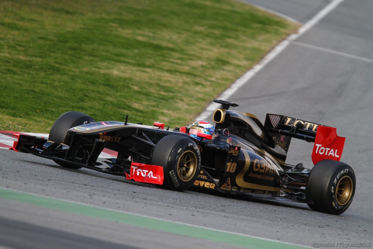 Barcelona Test Marzo 2011, 09.03.2011- Vitaly Petrov (RUS), Lotus Renault GP, R31 